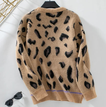 Cozy Cheetah Sweater – Fierce, Soft & Timeless