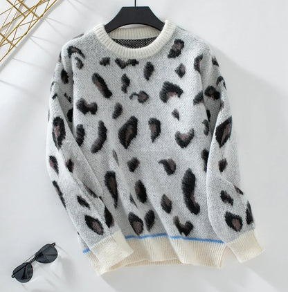 Cozy Cheetah Sweater – Fierce, Soft & Timeless