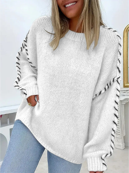 Cozy Cascade Sweater – Wrapped in Softness & Style